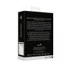 Beaded Vibrating Prostate Massager with Remote Control - Black
